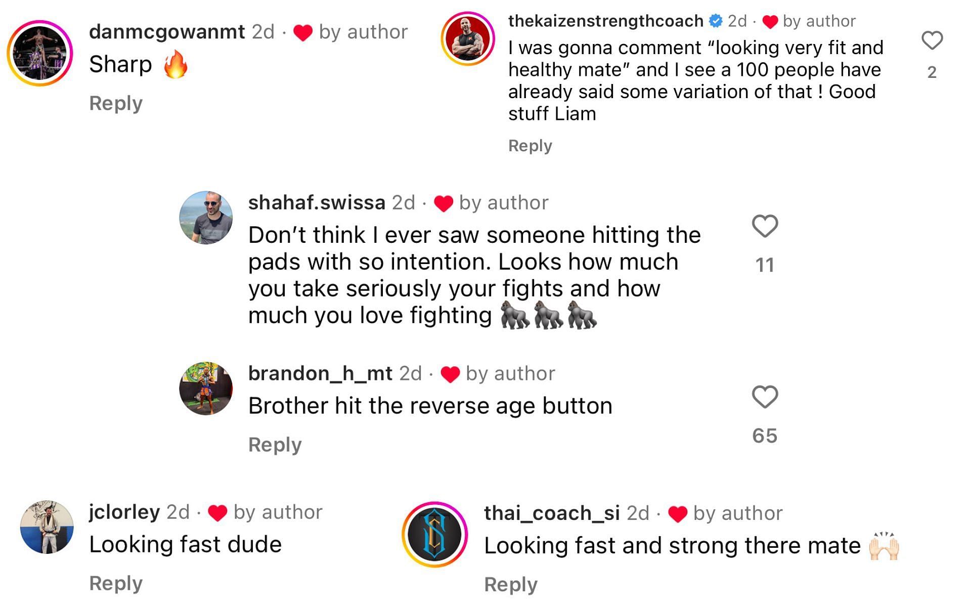 Instagram comments